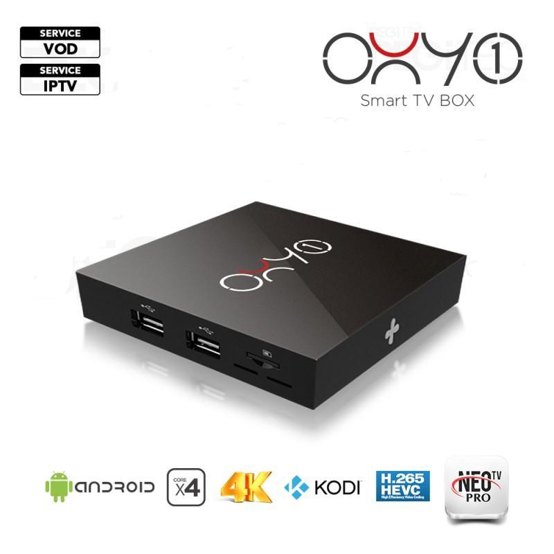 Oxy One OTT TV BOX + Neo Tv Pro H265