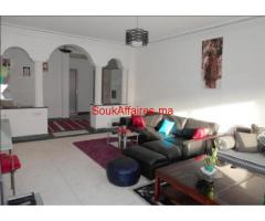 Spacieux étage villa meublé terrasse Semlalia