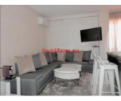 Joli appart meublé vc balcon piscine à Guéliz