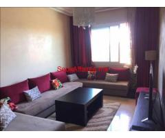 Appart de haut standing meublé à Av mohamed 6