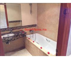 Appart de haut standing meublé à Av mohamed 6