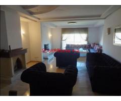 Appart meublé de 3pièces vc balcon à Guéliz