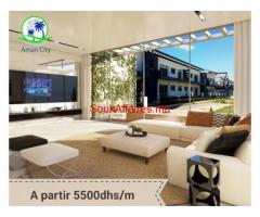 bel appartements pres de la mer A 55500DH M2