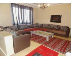 RDC de villa meublé de 3ch  salon terrasse