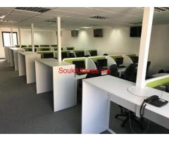 Bureau LPB 513 de 204 m2 à BD ANFA