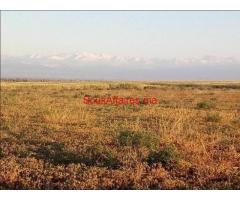 terrain 10000 m2 a route de casa