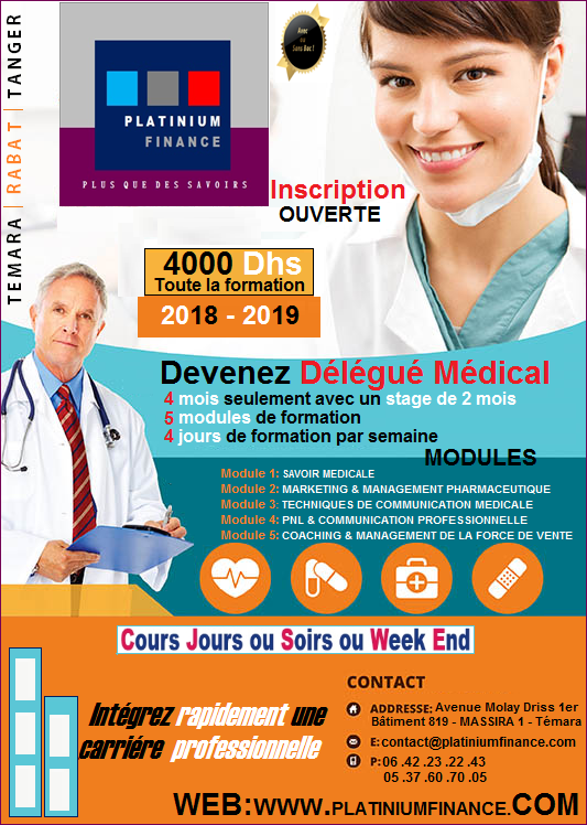 FORMATION CADRE –DELEGUE MEDICAL