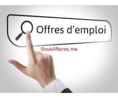 offre d'emploi au débutants