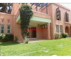 à louer jolie villa de 5ch vc jardin à Targa