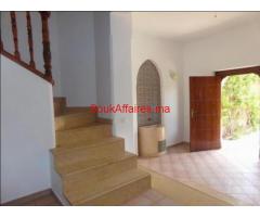 à louer jolie villa de 5ch vc jardin à Targa