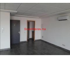 Plateau bureau de 56m à Av Abdelkrim Elkhtabi
