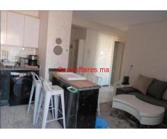 Joli appart meublé 2ch vc balcon à Guéliz