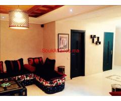 Bel appart meublé à av Abdelkrim el Khttabi