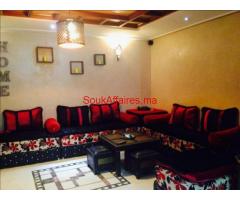 Bel appart meublé à av Abdelkrim el Khttabi