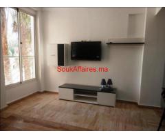 Appart refait à neuf à louer meublé à Guéliz