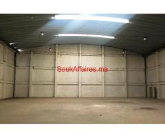 Batiments industriels 1200 m², Ain sebaa