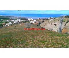 Lot de terrain avec une vue panoramique Tétouane