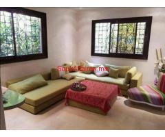 location villa 230 joliment meublée