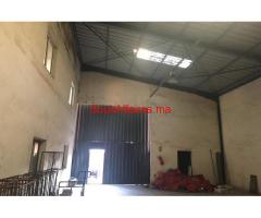 Batiment industriel 2000 m², Ain sebaa