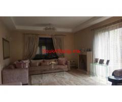 Belle villa meublée route de casa