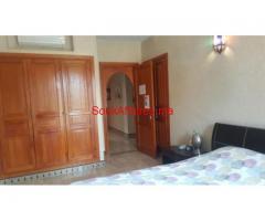 Belle villa meublée route de casa