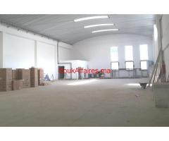 Batiment industriel et showroom commercial 3000 m², Ouled saleh