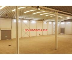 Batiment industriel 8300 m², Nouaceur