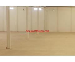 Batiment industriel 8300 m², Nouaceur