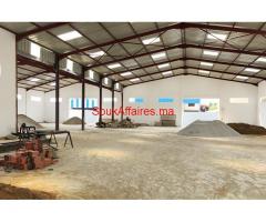 Batiment industriel 1700 m², Bir Rami
