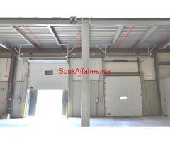 Batiments de stockage 11000 m², Ain sebaa