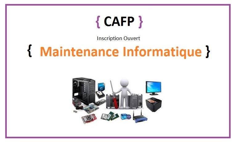 Formation Accélérée  en maintenance informatique