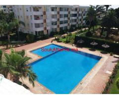 Appartement 91m2 avec piscine au bord de mer Mohammedia.