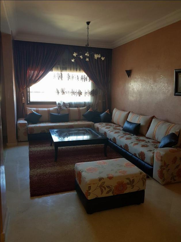 appartement meublé de 90m a Hamria Meknès