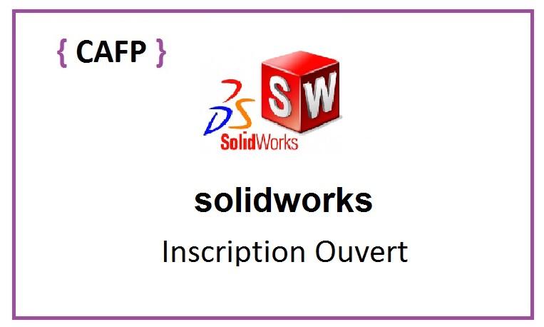 Formation courte en SolidWorks