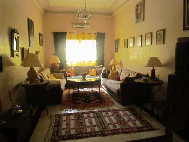 vente magnifique appartement  AU RDC  route de fes