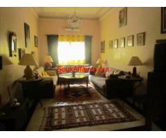 vente magnifique appartement  AU RDC  route de fes