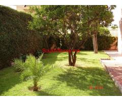 Location vacance casablanca Maroc villa meublée à 1200 dhs / nuit