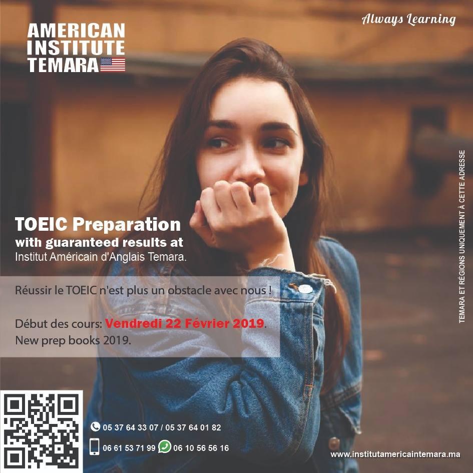 TOEIC Preparation With Institut Americain Temara