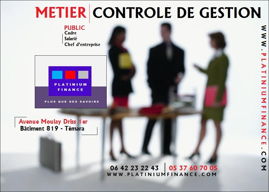 FORMATION METIERS - CONTROLEUR DE GESTION