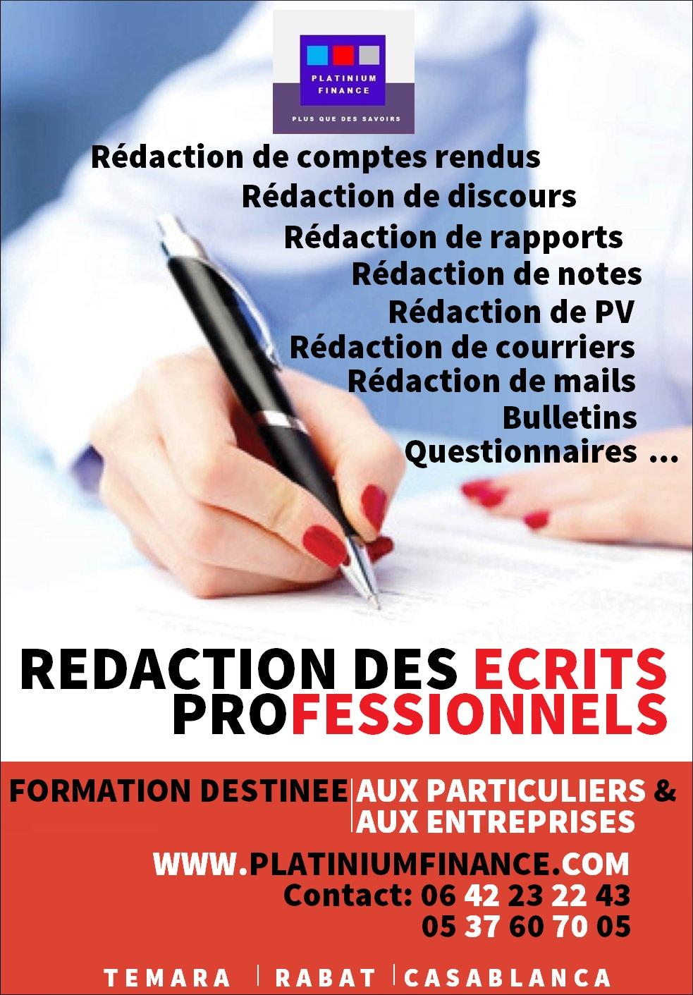 FORMATION CADRE - MAITRISER VOS ECRITS PROFESSIONNELS