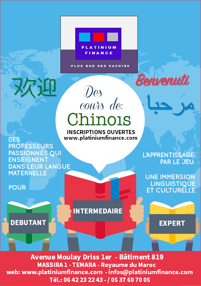 FORMATION LANGUE CHINOISE MANDARIN-TEMARA