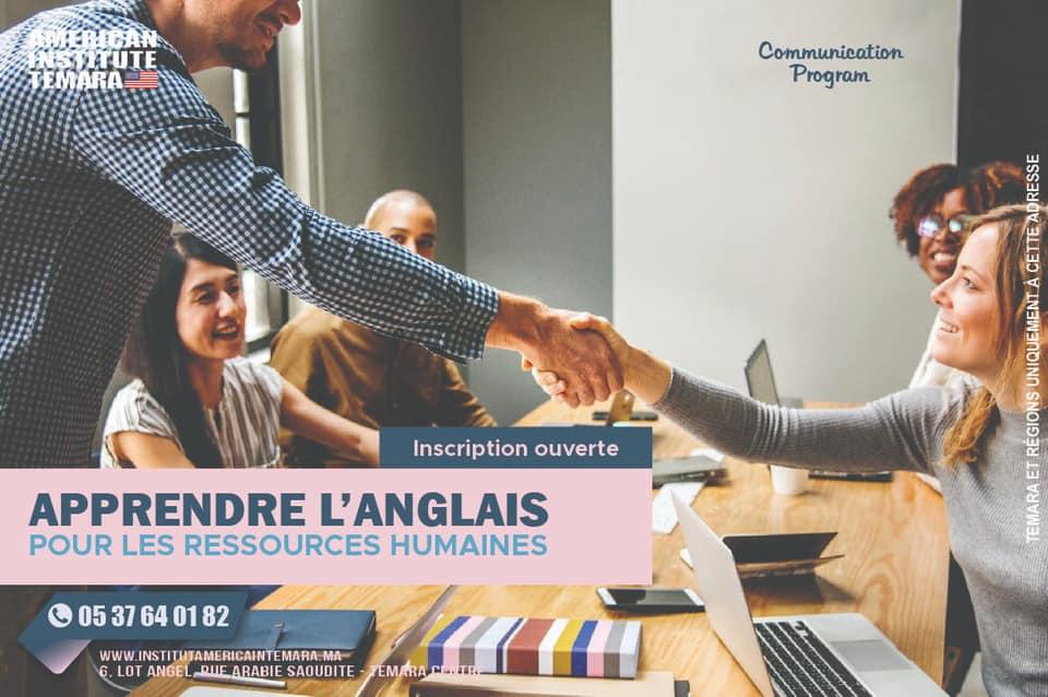 Formation Anglais RH à L'institut Américain Témara