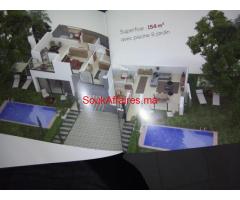 VILLAS SUR PLAN 156M² DARBOUAZZA