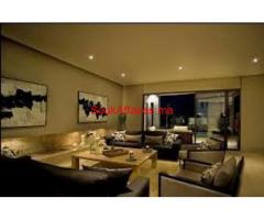 villa 1820m² moderne de luxe bien équipée meublée classe proche mega ma