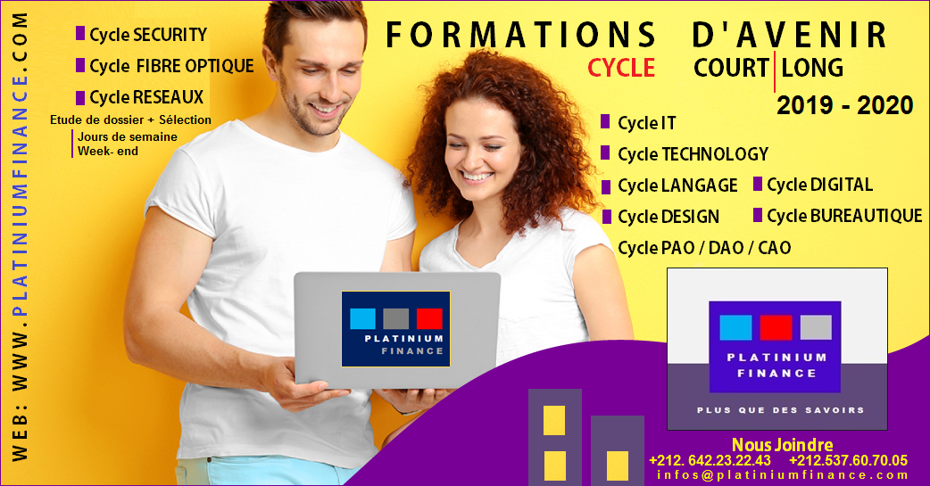 FORMATIONS 2019-2020 – IT- TECHNOLOGY - SECURITY