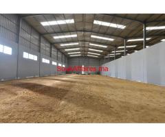 Batiment industriel 3000 m² sur un terrain de 2 Ha, Berrechid