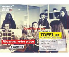 PREPARATION NUMERO 1 au MAROC pour le TOEFL  a TEMARA