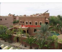 Villa de 7 suite en location pour vos vacances à Marrakech