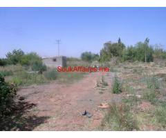 Terrain constructible 1 ha à vendre route de l'ourika