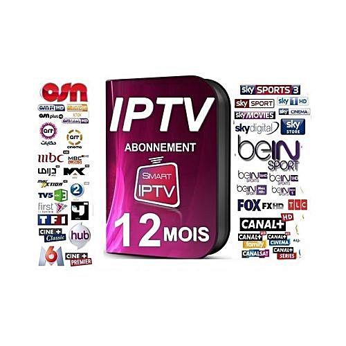 ABONNEMENT IPTV 12MOIS